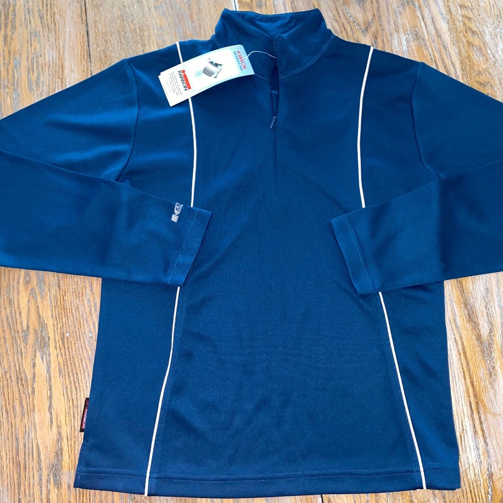 KARBON Kwick performance zip neck /NWT